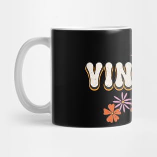 50th Birthday Vintage 1973 Womens Retro Groovy Style Mug